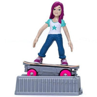 Mia #Boneless Figure with Motorized Skateboard Series 1 4"