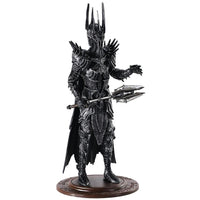 Sauron Lord of the Rings Noble Collection Bendable Action Figure 7.5"