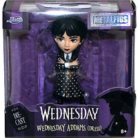 Wednesday Addams (Dress) Jada Metalfigs Diecast Figure 2.5"