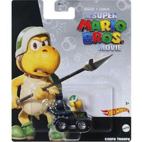 Koopa Troopa The Super Mario Movie Mario Hot Wheels Premium Diecast 1/64