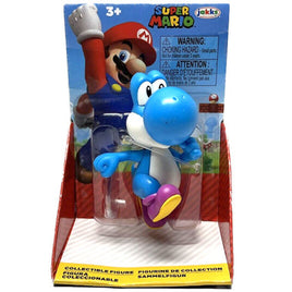 Light Blue Yoshi Super Mario 2.5" Collectable Action Figure.