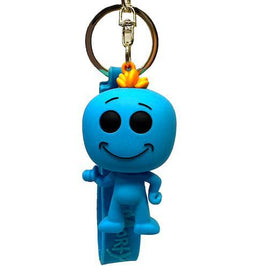 Mr Meeseeks Rick and Morty Keychain 2.5"