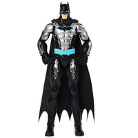 Bat Tech Batman Silver Action Figure 12"