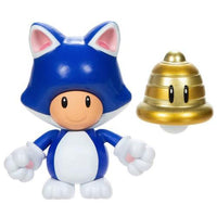 Cat Toad Super Mario 4" Nintendo Action Figure