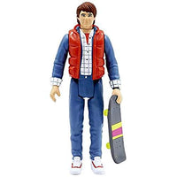 Back to the Future Marty McFly with Skateboard ReAction Figure 3.75"