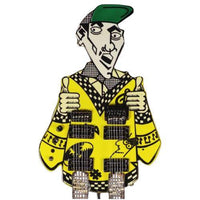 RICK NIELSEN™ Uncle Dick Doubleneck Mini Guitar Replica Collectible - Officially Licensed