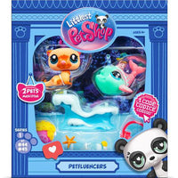 Shell-fie Fun Pet-fluencer Littlest Pet Shop Pair 2.5" (Dolphin & Otter)