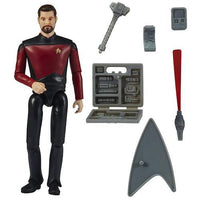 Commander Riker Star Trek TNG 6" Figure With Accessories