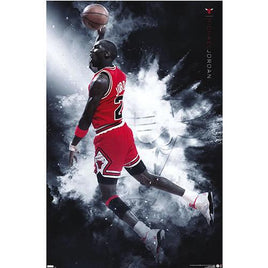 177 ROLLED - Michael Jordan Burst Poster 23x34 Trends