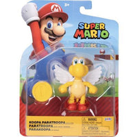 Koopa Paratroopa with Coin Super Mario 4" Nintendo Action Figure