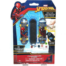 Marvel Spider-Man Fingerboard 3 Pack