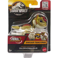 Jurassic World Hidden Hatchers Dilophosaurus Action Figure 3"