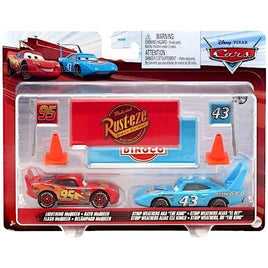 Lightning McQueen & Strip Weathers Disney Cars 1:55 Scale Diecast