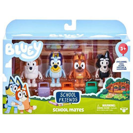 Bluey School Friends School Mates Figures 4pk