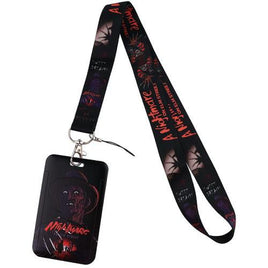 NIghtmare On Elm Street  18" Lanyard with Badge Holder