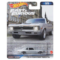 Fast & Furious 1970 Chevrolet Nova SS Hot Wheels Premium Diecast 1/64 - D