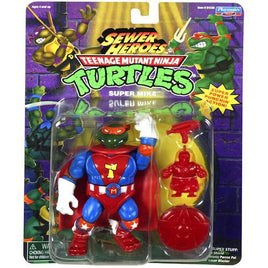 Super Mike Teenage Mutant Ninja Turtles Sewer Heroes Action Figure 4.5"