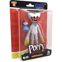 White Huggy Poppy Playtime Action Figure 5"