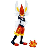 Cinderace Pokemon Battle Figure 4"