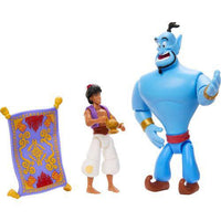 Disney Storytellers 100th Aladdin Figures Genie, Aladdin & Carpet 3"