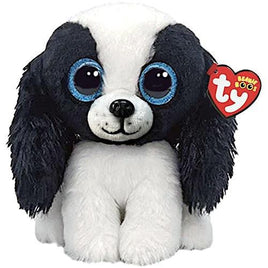 TY Beanie Babies Sissy the Black & White Dog 6" (Beanie Boos)