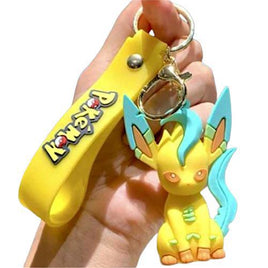 Leafeon Pokemon Keychain 2.5"