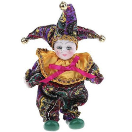 Jingles Porcelain Face Clown 8"