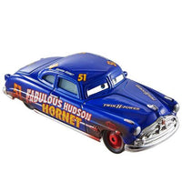 Dirt Track Fabulous Hudson Hornet Metal Disney Cars 1/55 Diecast