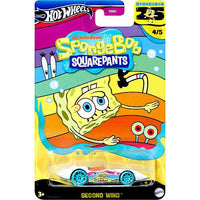 Spongebob Squarepants Second Wind Hot Wheels Diecast 1/64