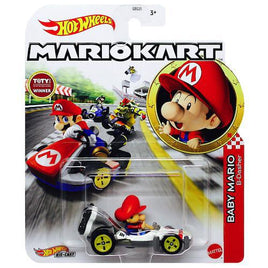 Hot Wheels Baby Mario B -Dasher Super Mario Kart Diecast 1/64