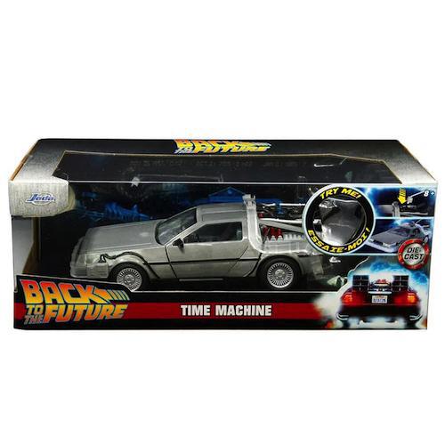 Back to the Future Time Machine with Lights 1/24 Scale Diecast