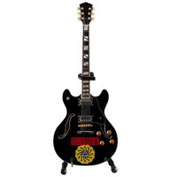 Soundgarden Signature Chris Cornell Black Hollow Body Mini Guitar  Replica