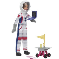 Barbie 65th Anniversary Careers Astronaut Doll & 10 Accessories including Rolling Rover & Space Helmet