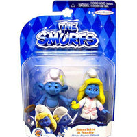 Smurfette & Vanity 2 Pack Figures 2.5"