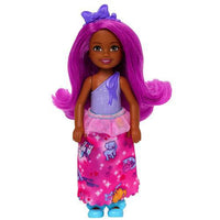 Barbie Chelsea Royal Pink Hair Doll 6"