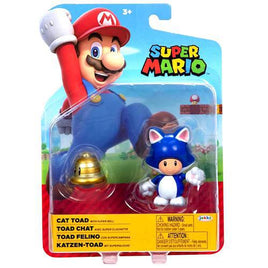 Cat Toad Super Mario 4" Nintendo Action Figure