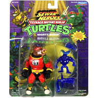 Mighty Bebop Teenage Mutant Ninja Turtles Sewer Heroes Action Figure 4.5"