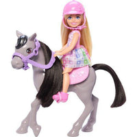 Barbie Chelsea & Pony Set 6"