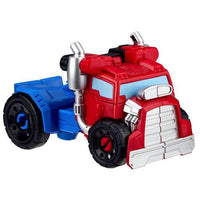 Optimus Prime to Hot Rod Truck Rescue Bots Academy Playskool Transformer 4.5"