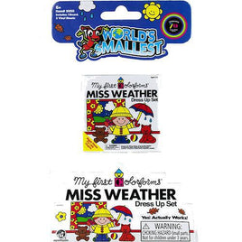 World's Smallest Colorforms Miss Weather 2"