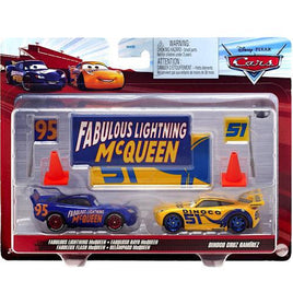 Fabulous Lightning McQueen & Dinoco Cruz Ramirez Disney Cars 1/55