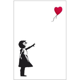 013 ROLLED - Bansky Balloon Girl Poster 24x36 PE