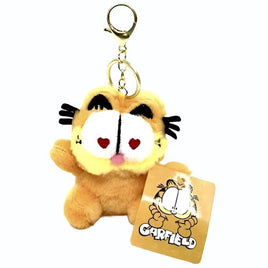 Garfield Loving Plush Keychain 4"