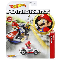 Hot Wheels Mario P-Wing Super Mario Kart Diecast 1/64