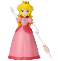 Peach with Umbrella Super Mario 4" Nintendo Action Figure