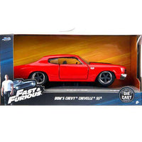 Dom's Chevrolet Chevelle SS Fast & Furious Jada Diecast 1/32