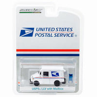 USPS LLV with Mailbox Greenlight 1/64