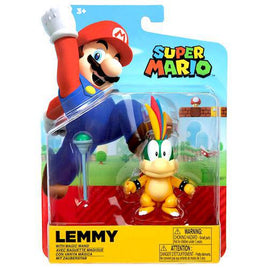 Lemmy with Magic Wand Super Mario 4" Nintendo Action Figure