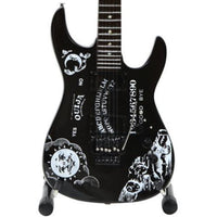 Kirk Hammet Metallica "Ouija" Miniature Guitar Replica