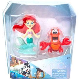 Ariel and Sebastien Disney Pixar Figure 2pk 3"